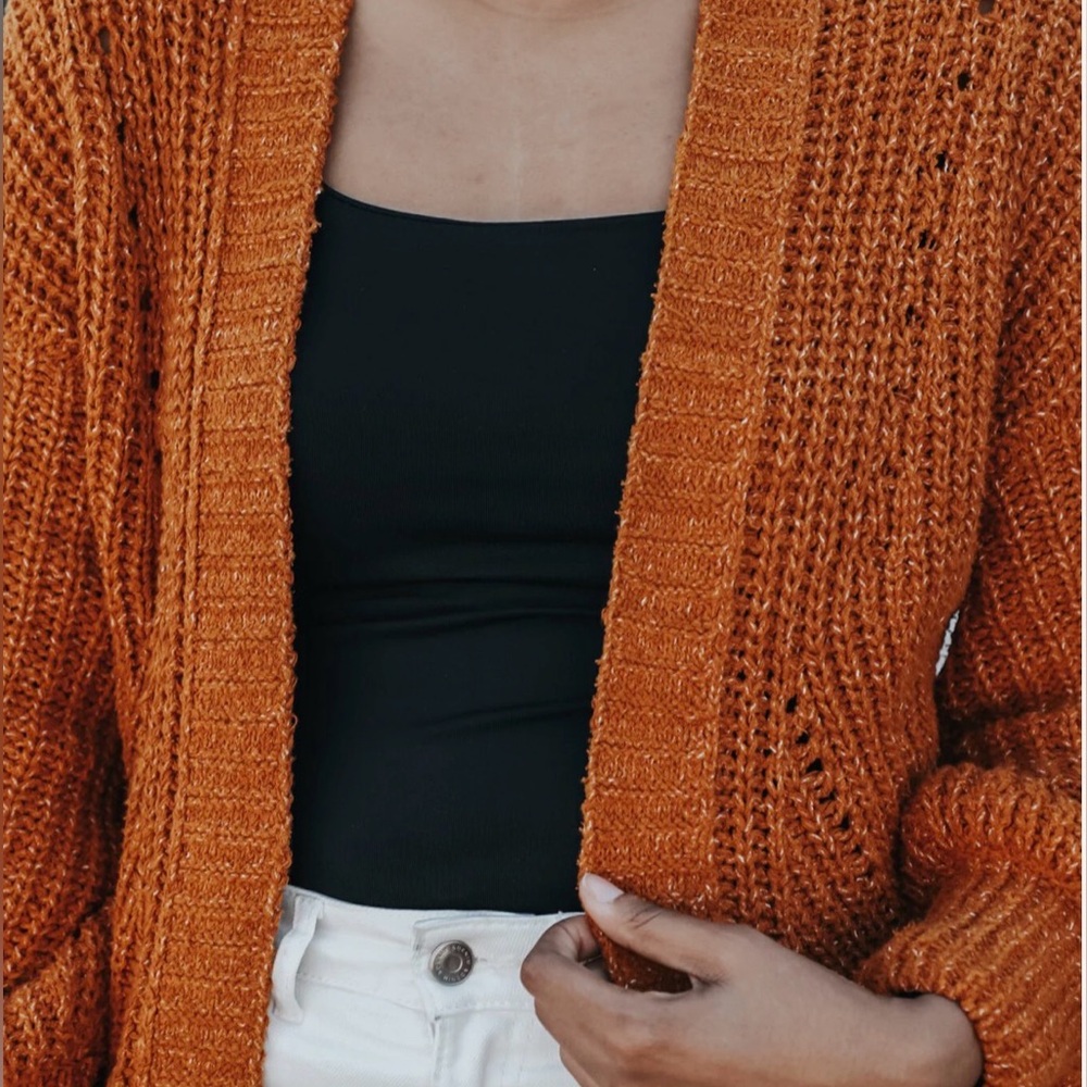 Abercrombie & Fitch Women's Rust Cardigan